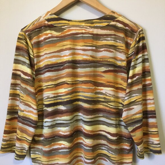 Hey Jupiter Vintage 3/4 Sleeve Voyage Top - Picture 8 of 16